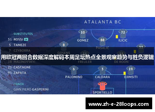 用欧冠两回合数据深度解码本周足坛热点全景观察趋势与胜负逻辑 用欧冠两回合数据深度解码本周足坛热点全景观察趋势与胜负逻辑